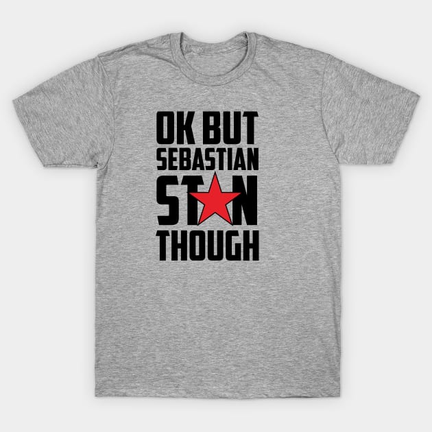 sebastian stan tough T-Shirt by ilvms